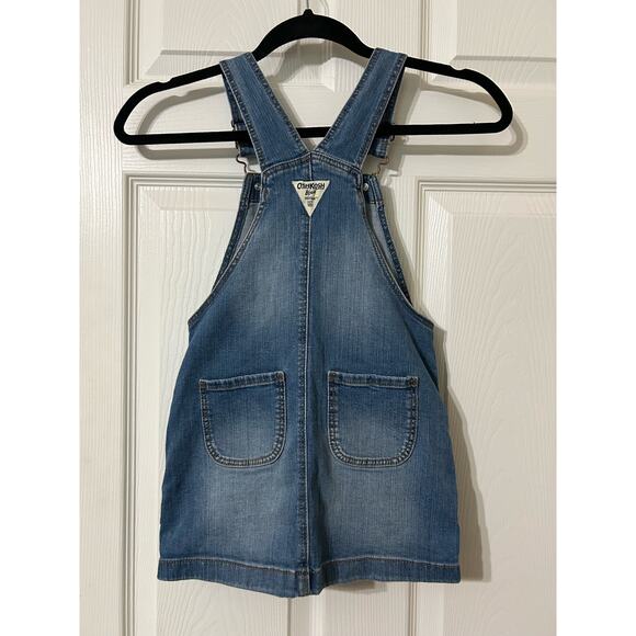 Oshkosh girls denim jumper, Size 6/6x - Picture 3 of 5